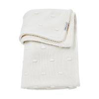 Meyco Baby Wiegdeken Teddy Knots Offwhite 75 x 100 cm