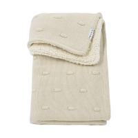 Meyco Baby Wiegdeken Teddy Knots Soft Sand 75 x 100 cm
