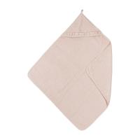 Meyco Badcape Ruffle - Badstof - 80x80 cm - Soft Pink