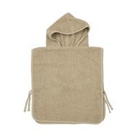 Meyco Basic Badponcho - 1-3 Jaar - Badstof - Sand