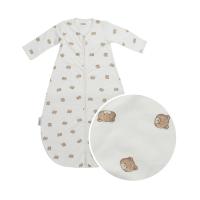 Meyco Bear Slaapzak met vaste mouw rond - 80 cm - Jersey