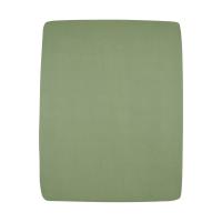Meyco Hoeslaken - Jersey - Olive Green - 75x95 cm