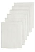 Meyco Hydrofiel Luier 6 stuks - 60 x 60 cm - Wit