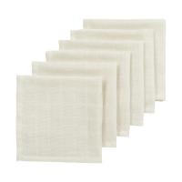 Meyco Hydrofiele Doeken - 6 Stuks - 30 x 30 cm - Nature