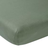 Meyco Jersey Hoeslaken Forest Green 50 x 90 cm