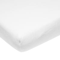 Meyco Molton Hoeslaken - 60x120 cm – Wit