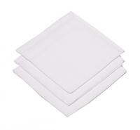 Meyco Monddoekjes - 3-Pack - 30x30cm - Hydrofiel - Uni White