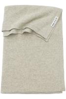 Meyco Wiegdeken Knit Basic Sand Melange 75x100cm