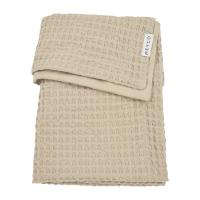 Meyco Wiegdeken Waffle Cotton Sand 75 x 100 cm