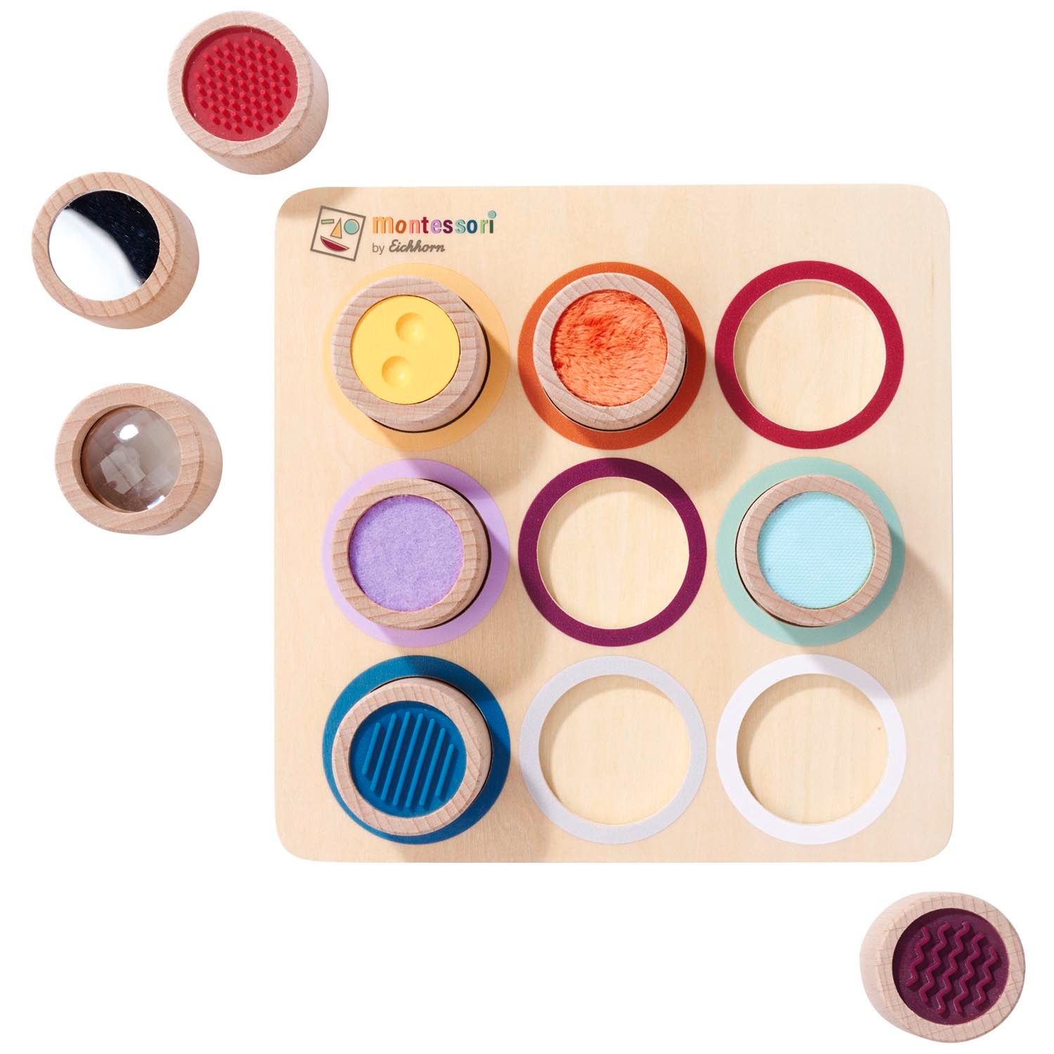 Montessori losse vormen en figuren touch board