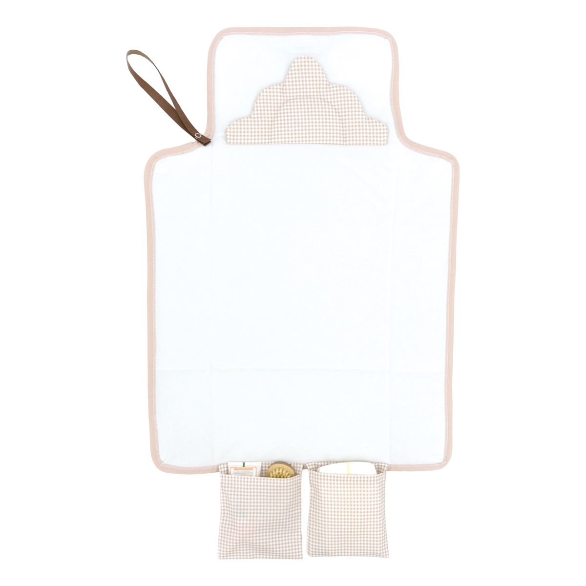 Mordesign Clutch Beige Luieretui en Verschoningsmatje