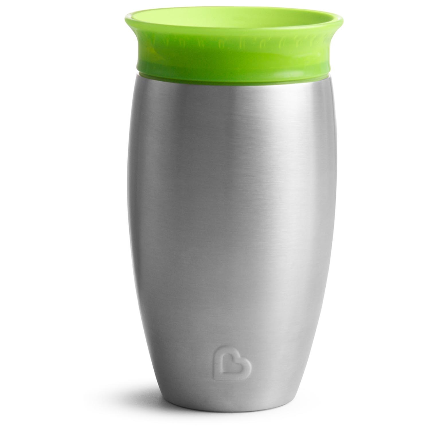 Munchkin drinkbeker miracle RVS green