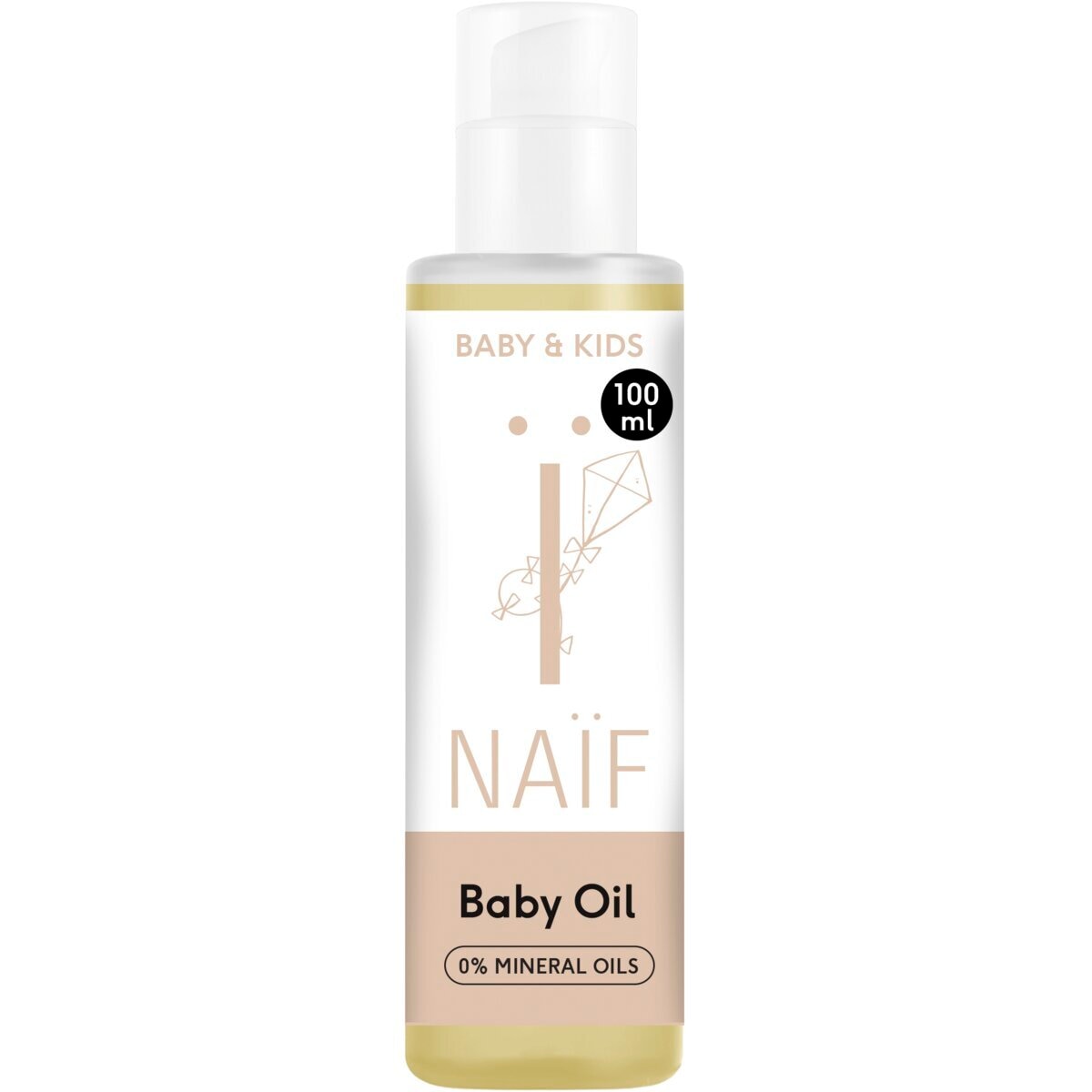 Naïf Baby & Kids Verzachtende Babyolie