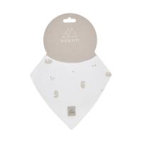 Nanami Bandana Slabbetje - Polarbear - Off-White