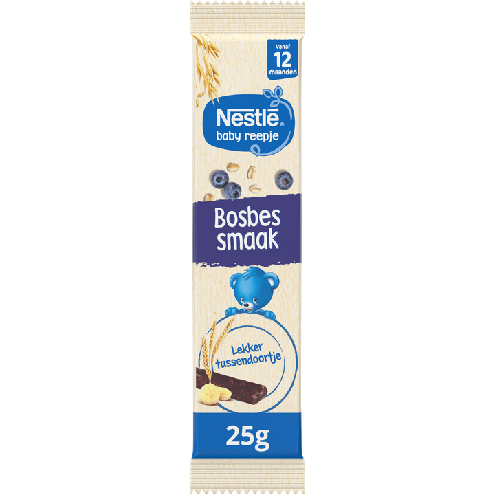 Nestlé Baby Reepje Bosbes Smaak vanaf 12 Maanden 25 g