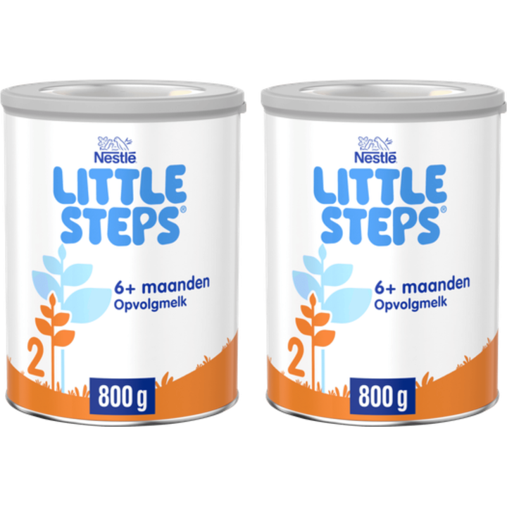 Nestlé LITTLE STEPS 2 Opvolgmelk Standaard 6+ maanden 2 x 800 g