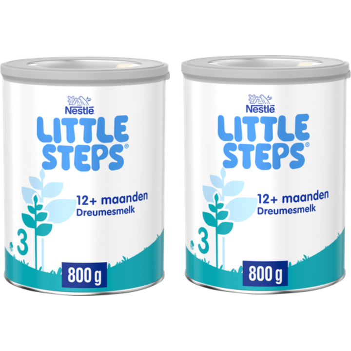 Nestlé LITTLE STEPS 3 Dreumesmelk Standaard 12+ maanden 2 x 800 g