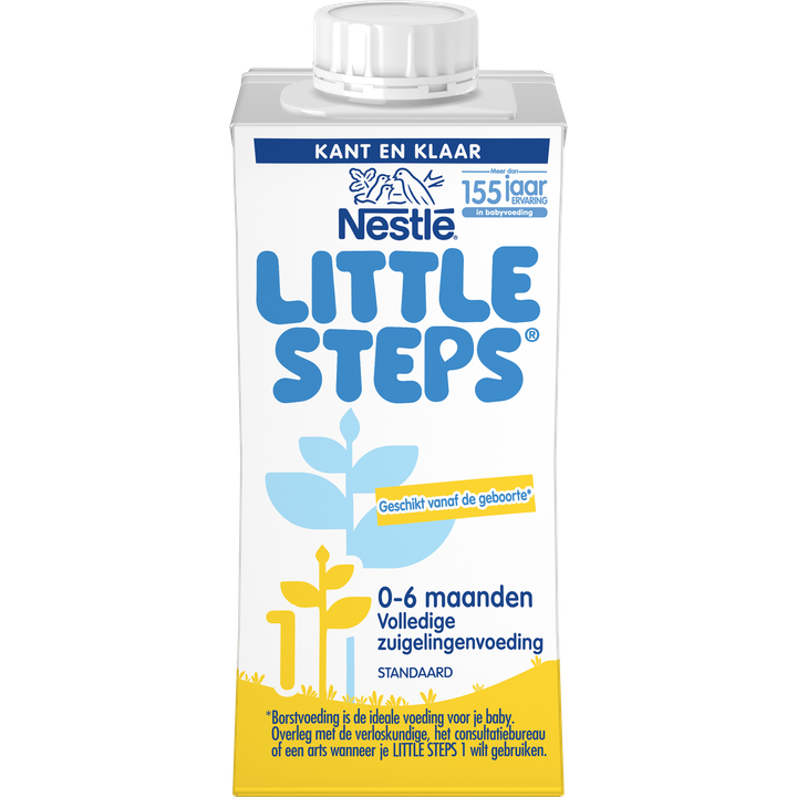 Nestlé Little Steps Volledige Zuigelingenvoeding 0-6 Maanden 200 ml
