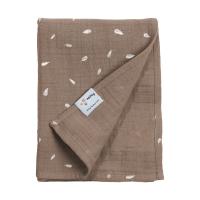 Nifty Hydrofiele Doek - 70x70 cm - Mocha Print