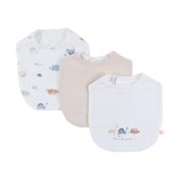 Noukie’s Slabbetjes Set - Dino - 3 Stuks
