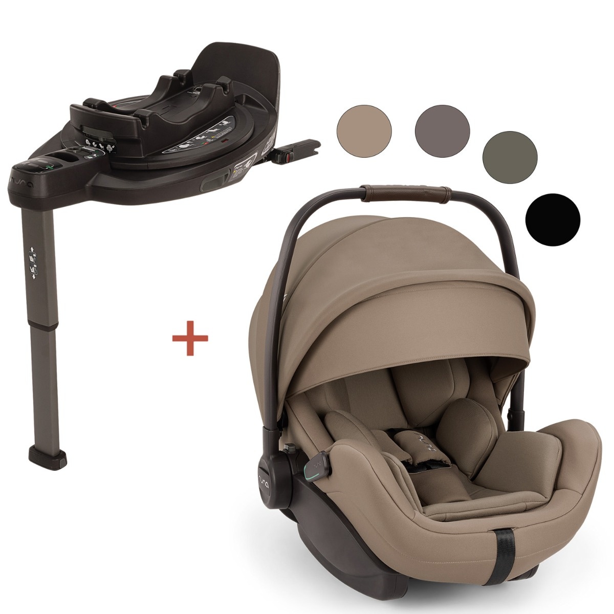 Nuna Arra Flex met Nuna Base Curv