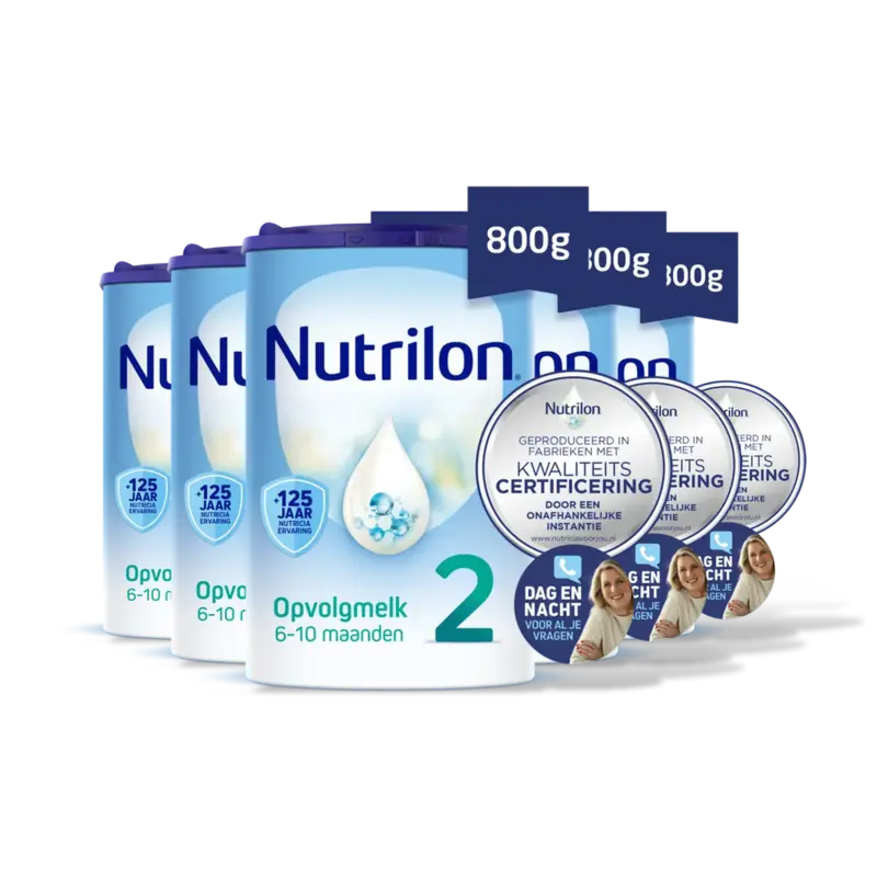 Nutrilon 2 opvolgmelk baby 6-10 maanden 5-pack