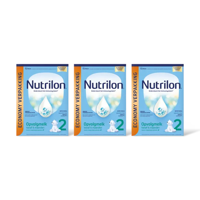 Nutrilon 2 opvolgmelk economy verpakking 6m+ 3-pk