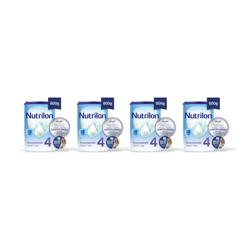 Nutrilon 4 dreumesmelk 12+ maanden 4-pack