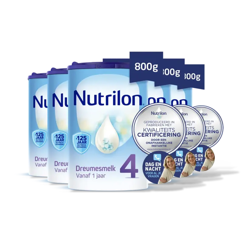 Nutrilon 4 dreumesmelk 12+ maanden 5-pack