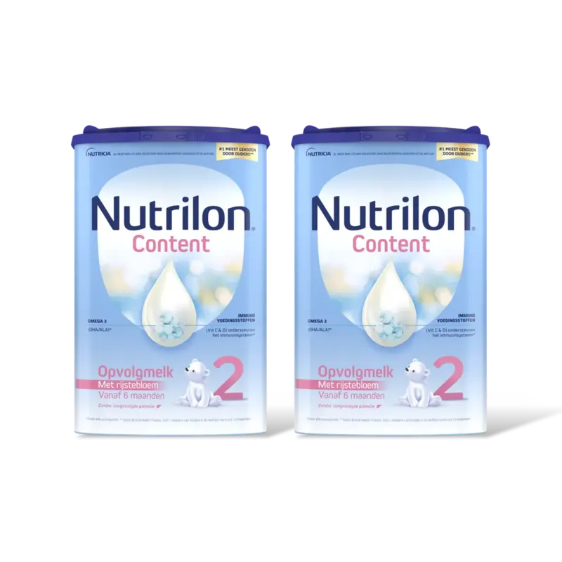 Nutrilon Content 2 6+ maanden 2-pack