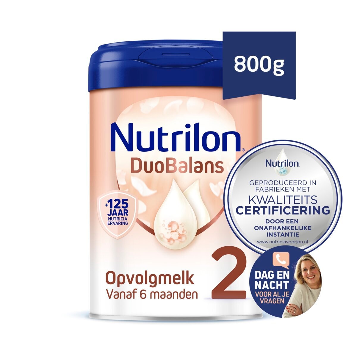Nutrilon DuoBalans 2 Opvolgmelk Baby Flesvoeding Vanaf 6 Maanden