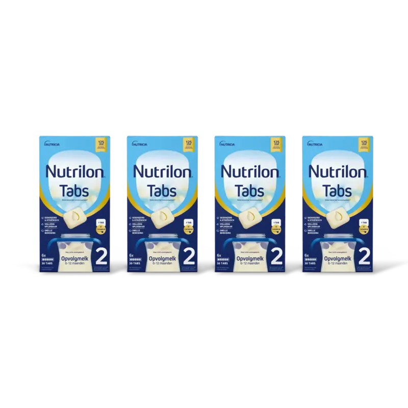 Nutrilon Tabs opvolgmelk 2 4-pack