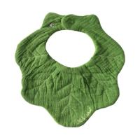 Oli & Carol Slabbetje - Kendall The Kale Bib - Groen