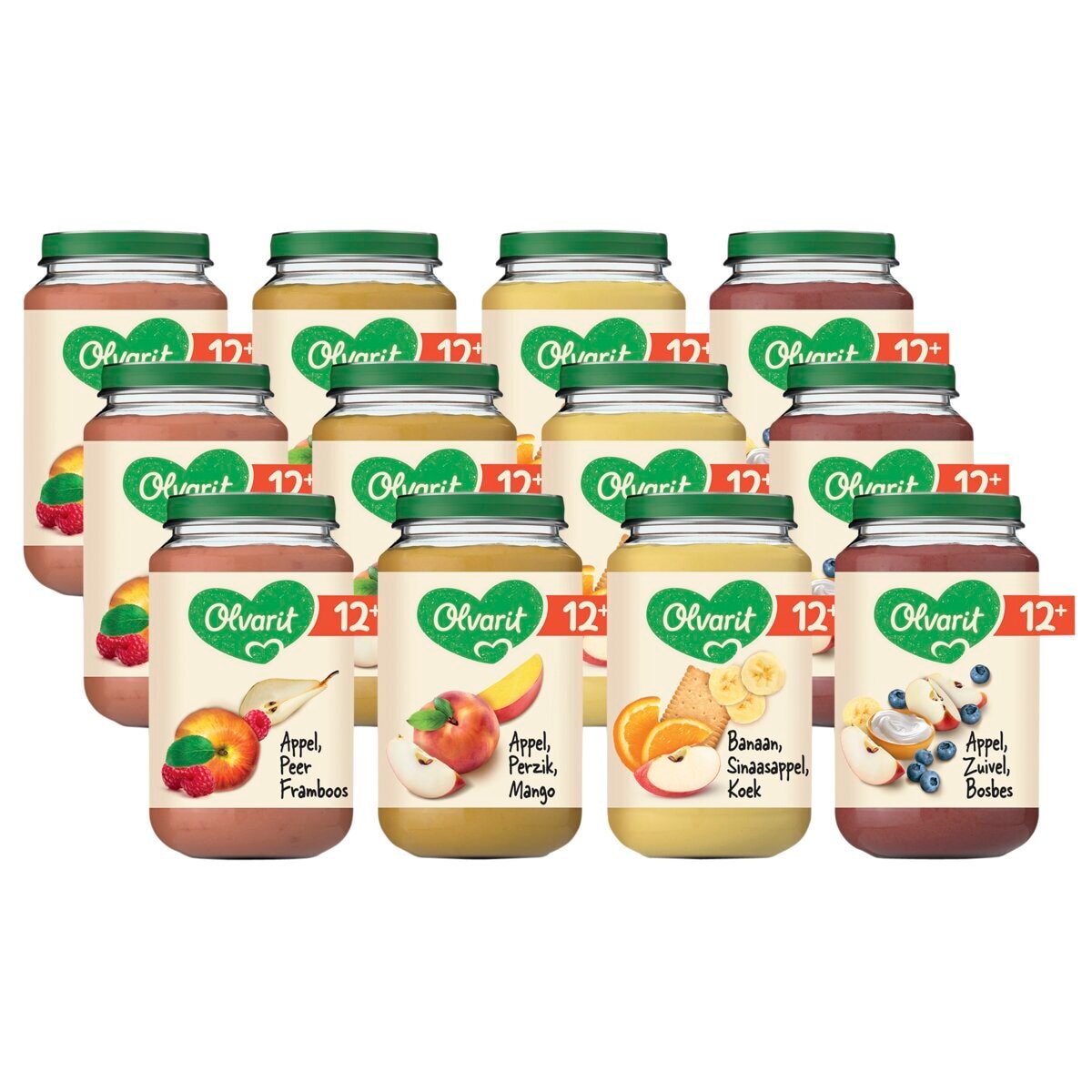 Olvarit 12+M Fruit Variatiemenu