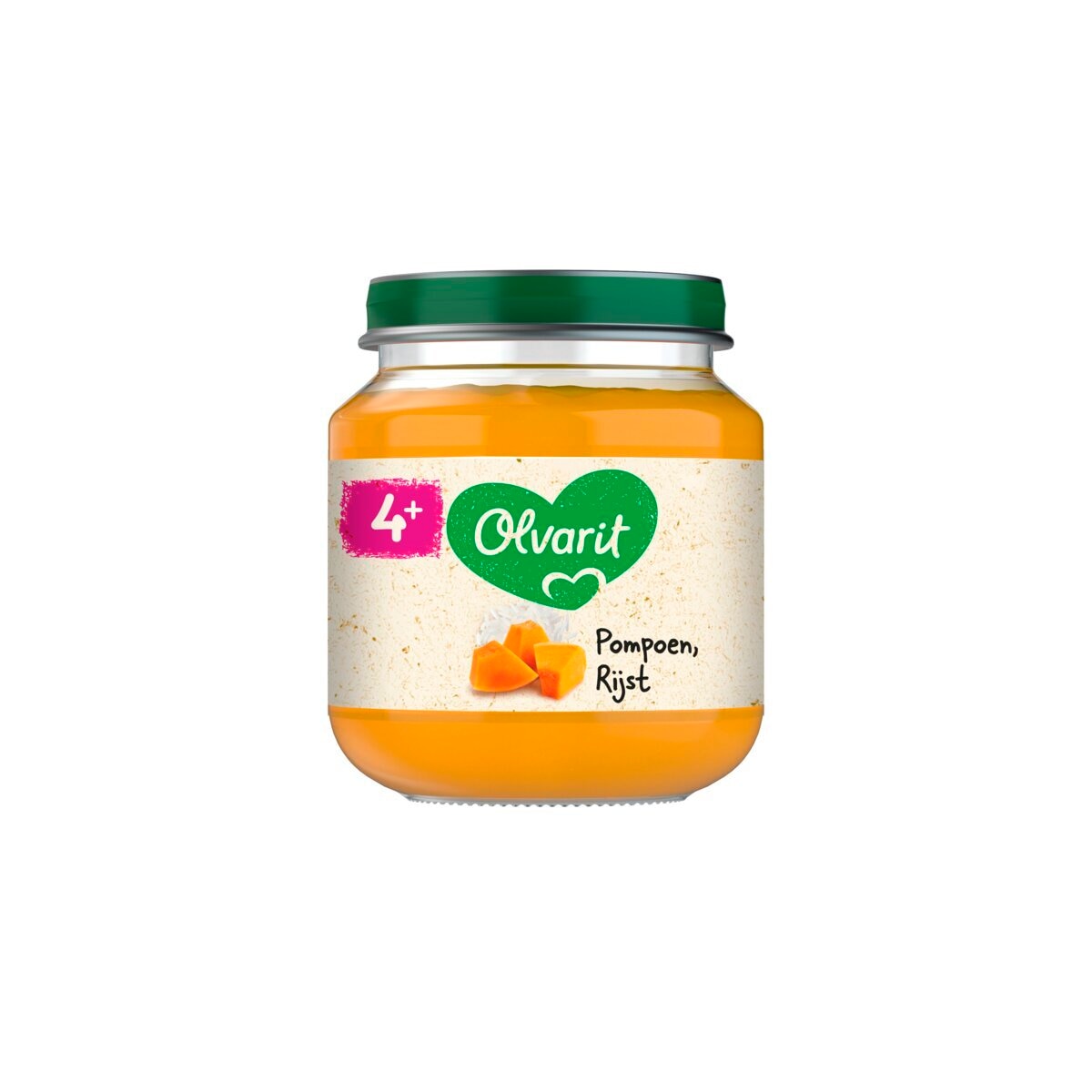 Olvarit 4+M Pompoen Rijst Maaltijdpotje