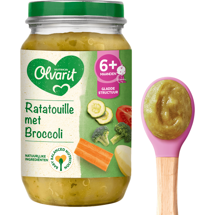 Olvarit 6+ Maanden Ratatouille Broccoli 200g