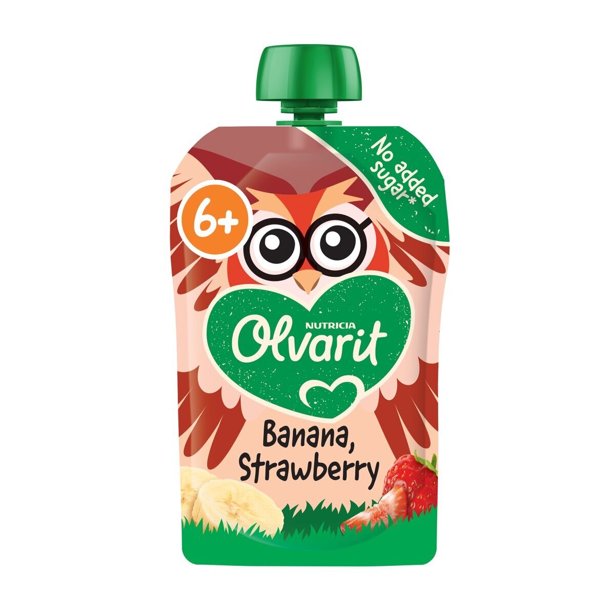 Olvarit 6+M Banaan Aardbei Knijpfruit
