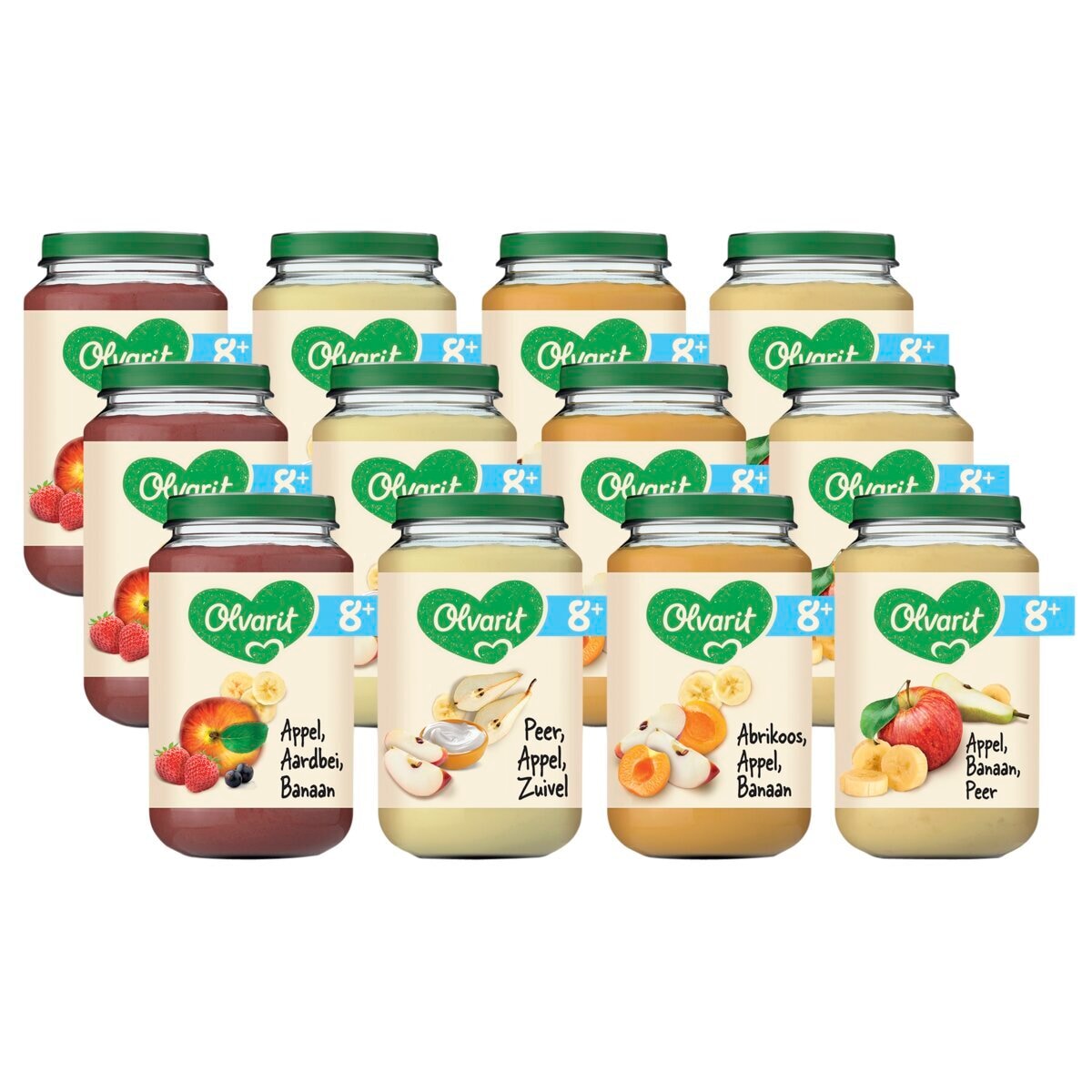 Olvarit 8+M Fruit Variatiemenu