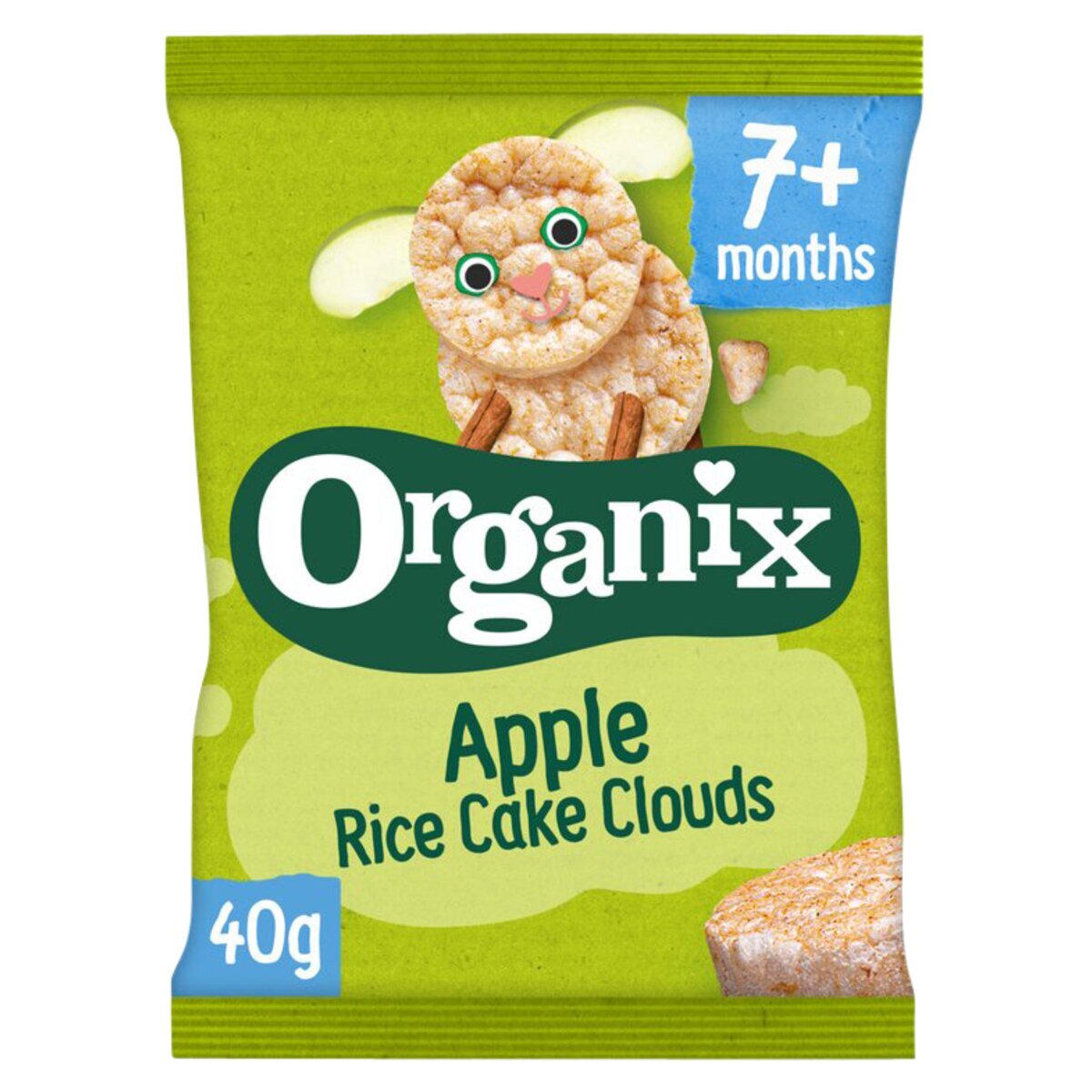 Organix 7+M Appel Rijstwafels