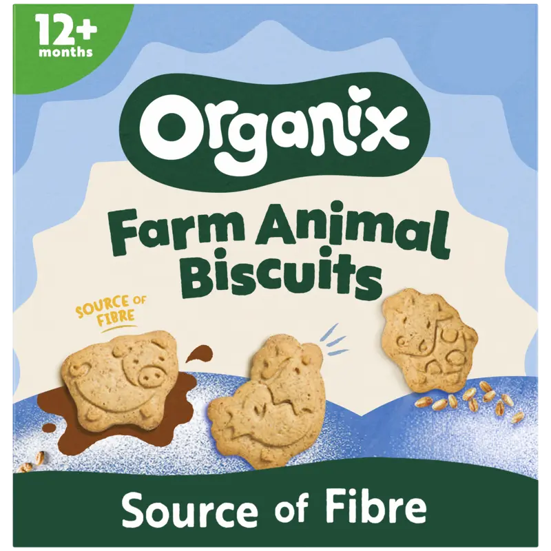 Organix Boerderijdieren koekjes 12m+