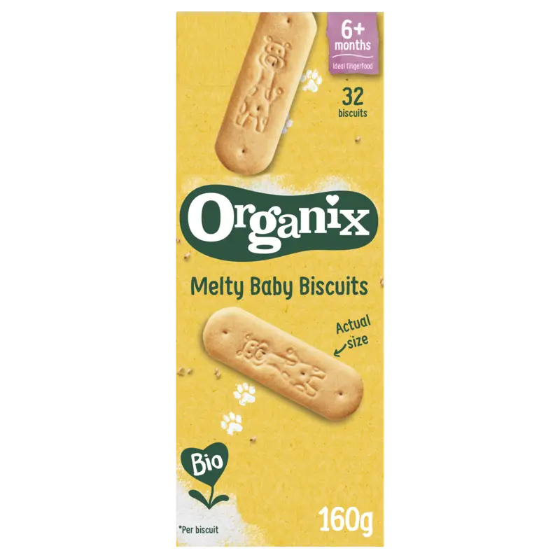 Organix Melty baby biscuits
