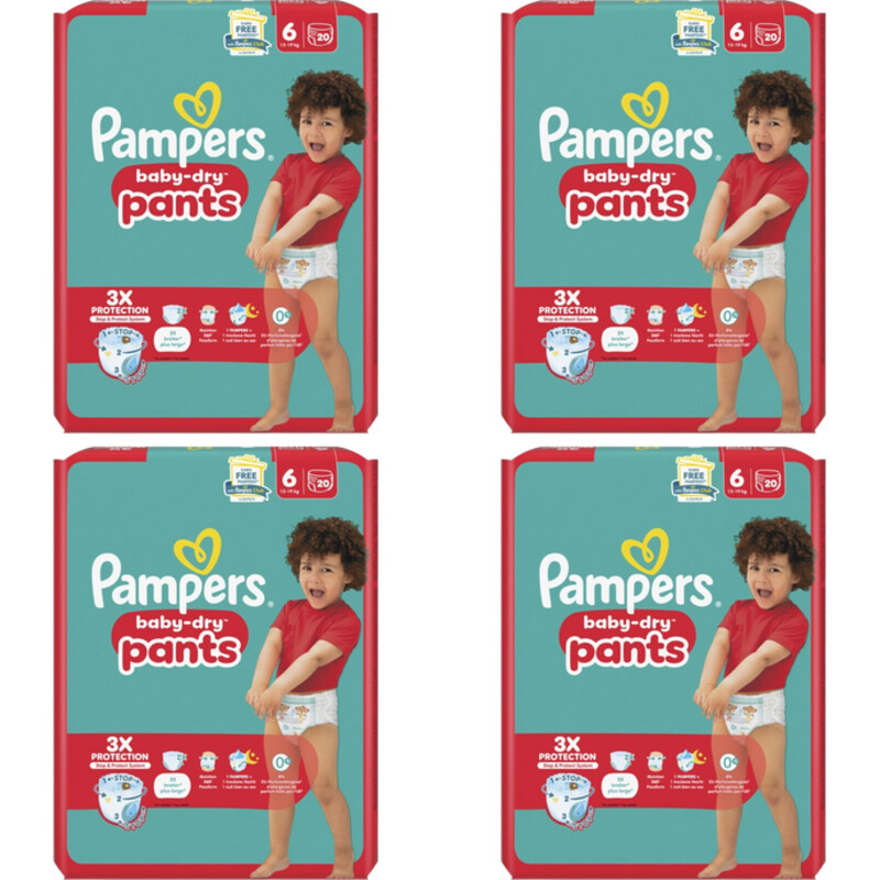 Pampers Baby-Dry Maat 6