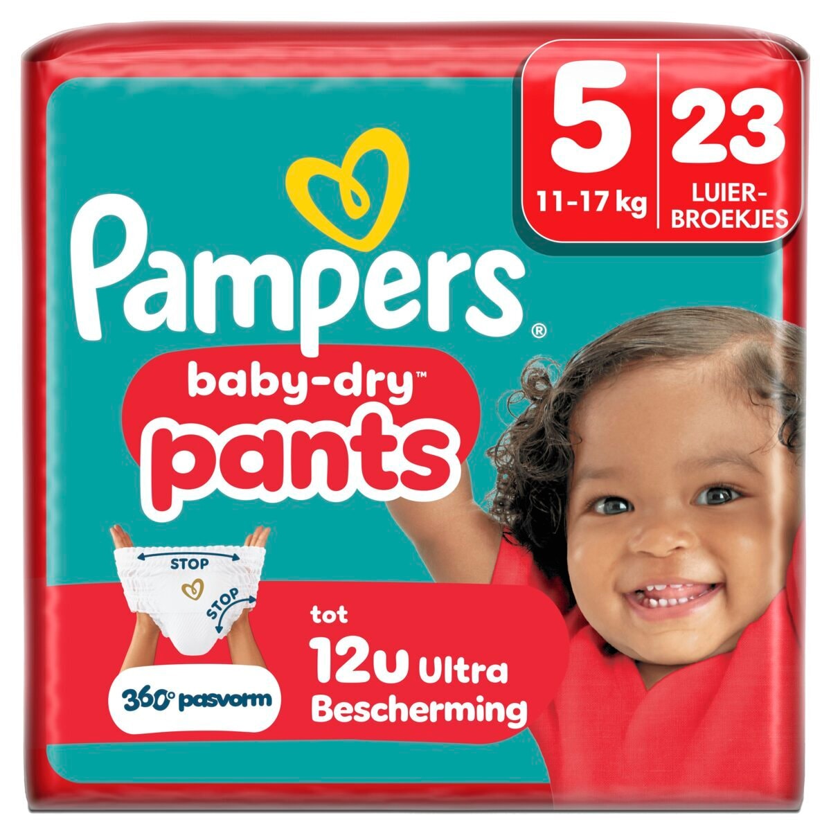 Pampers Baby-Dry Pants Maat 5 Luierbroekjes