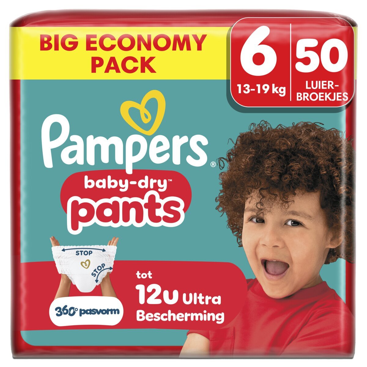 Pampers Baby-Dry Pants Maat 6 Luierbroekjes