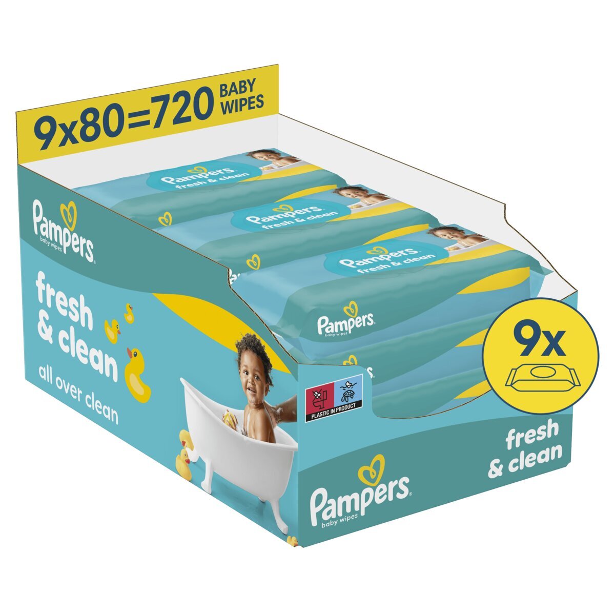Pampers Fresh & Clean Babydoekjes
