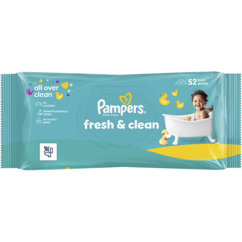 Pampers Fresh Clean Billendoekjes