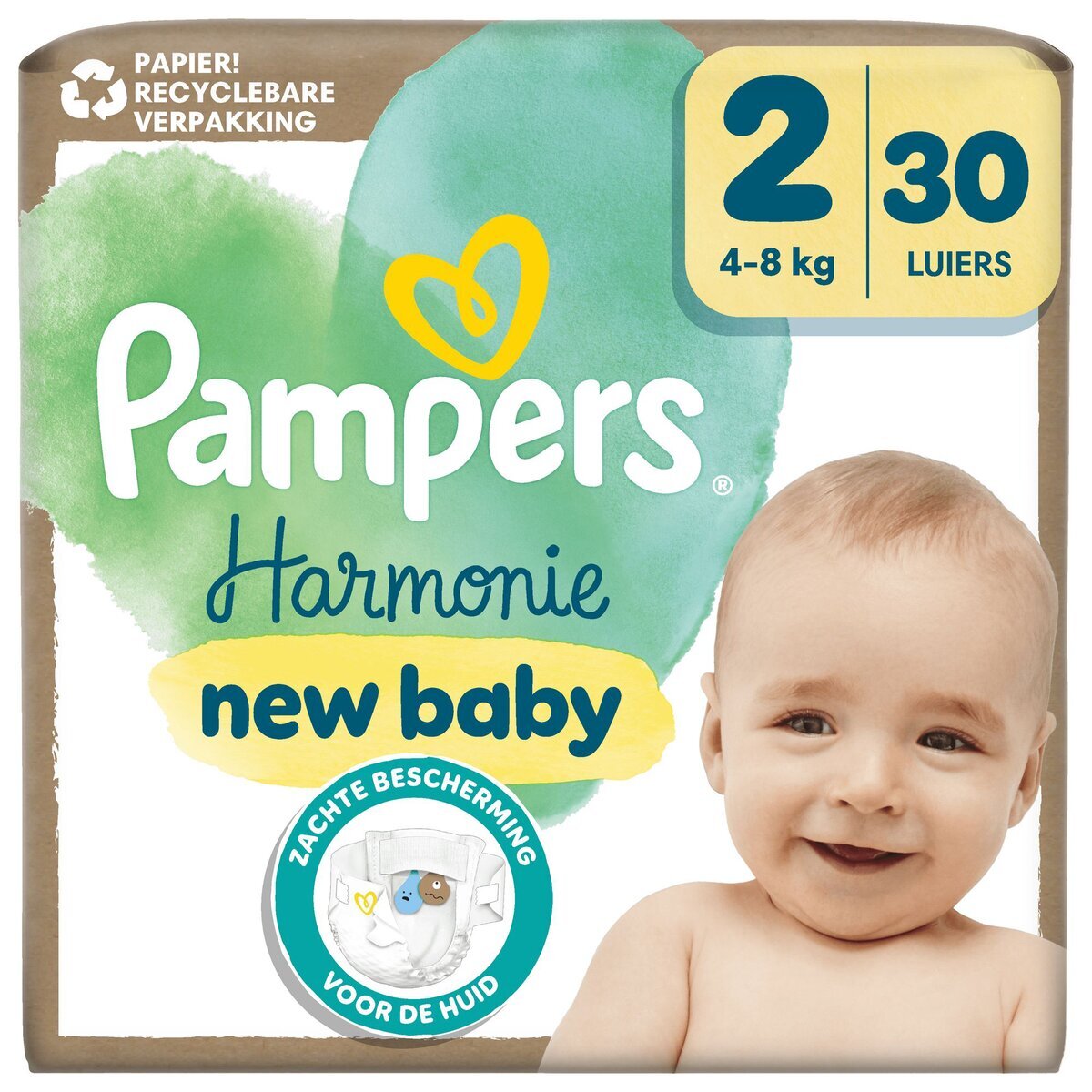 Pampers Harmonie Maat 2 Luiers