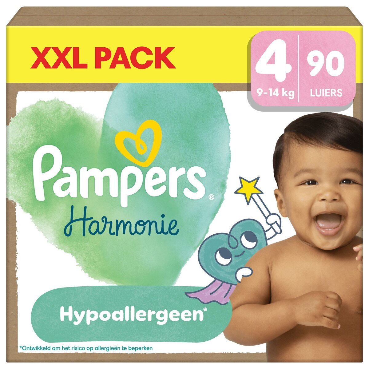 Pampers Harmonie Maat 4 Luiers