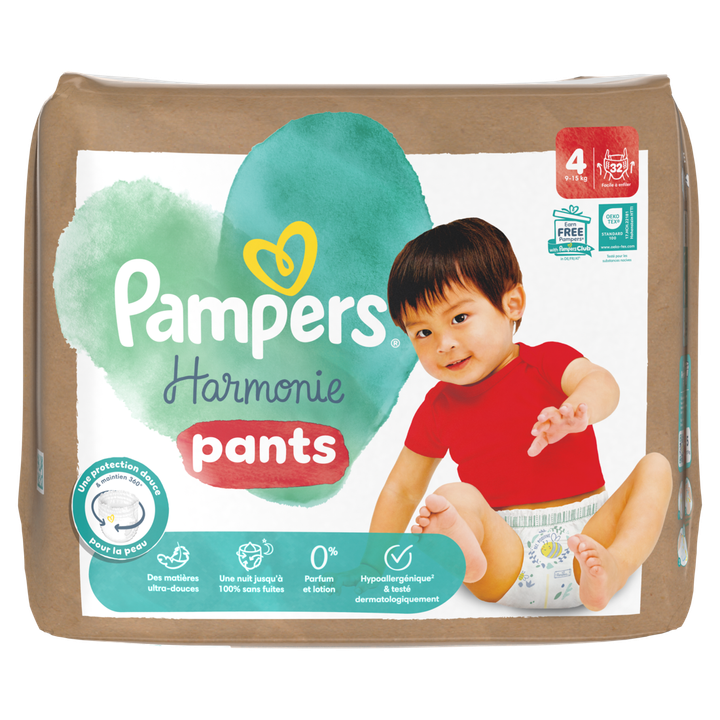 Pampers Harmonie Pants Maat 4, 32 Luierbroekjes