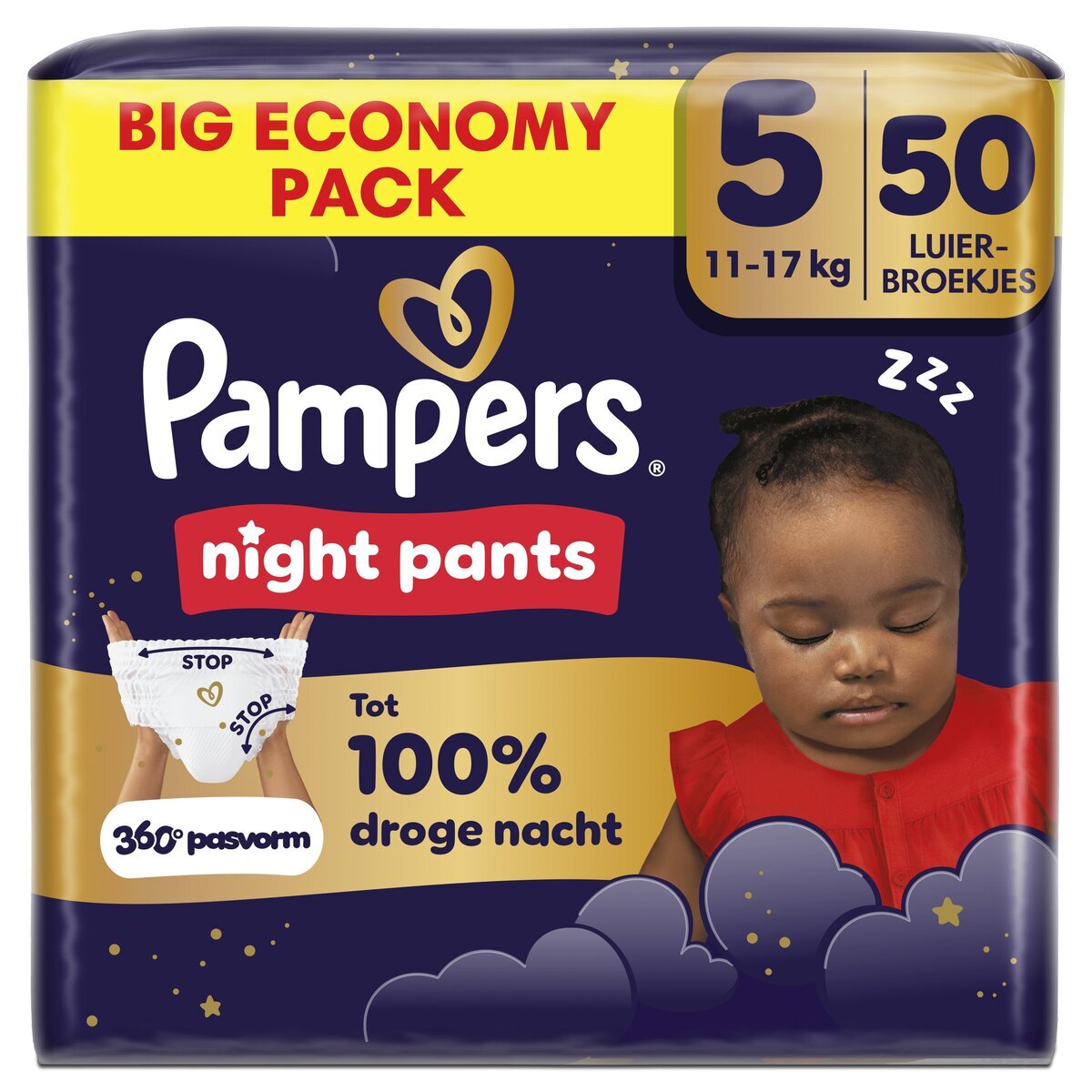 Pampers Night Pants Maat 5 Luierbroekjes